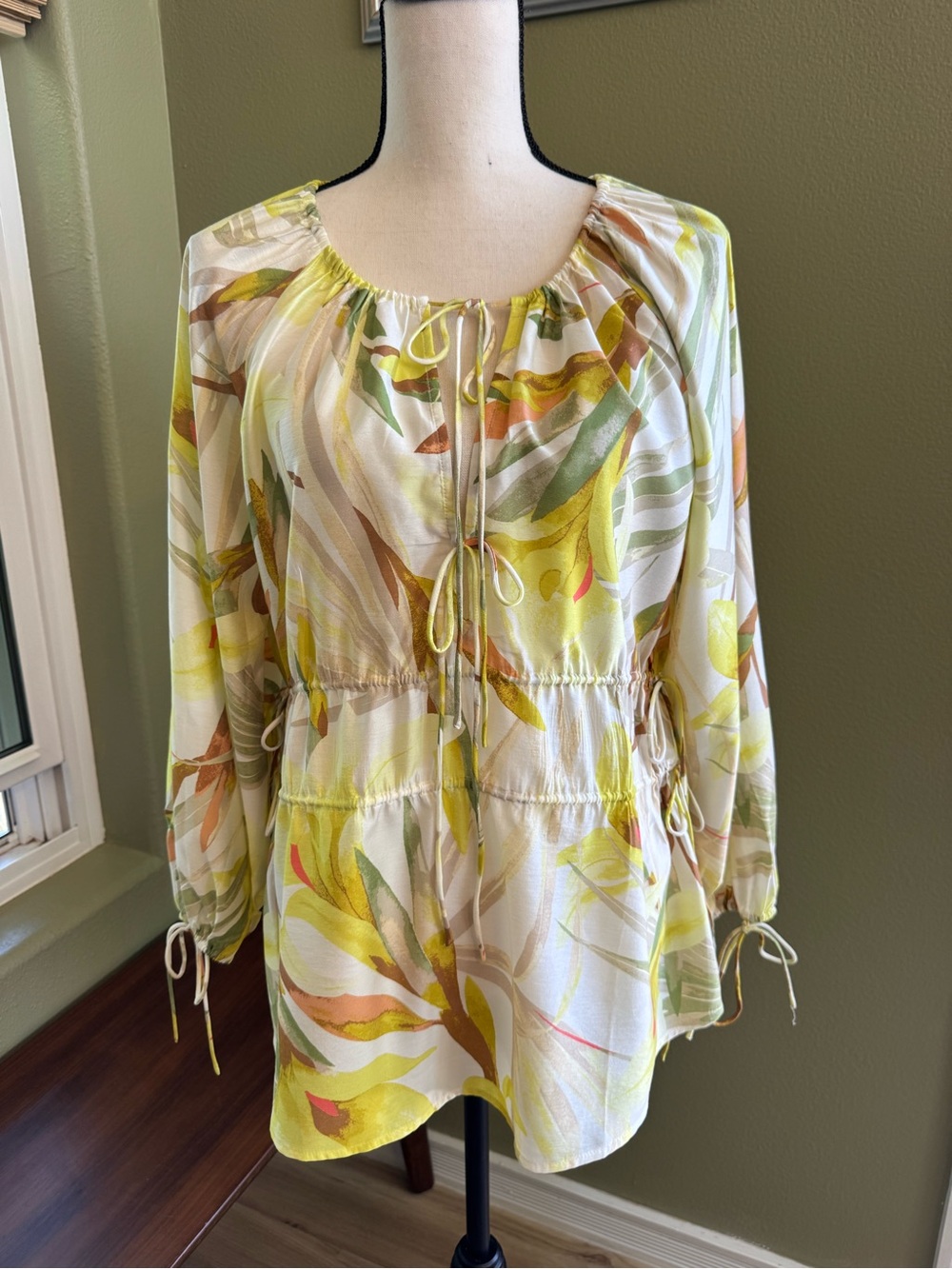 H&M Drawstring Detail Shirt